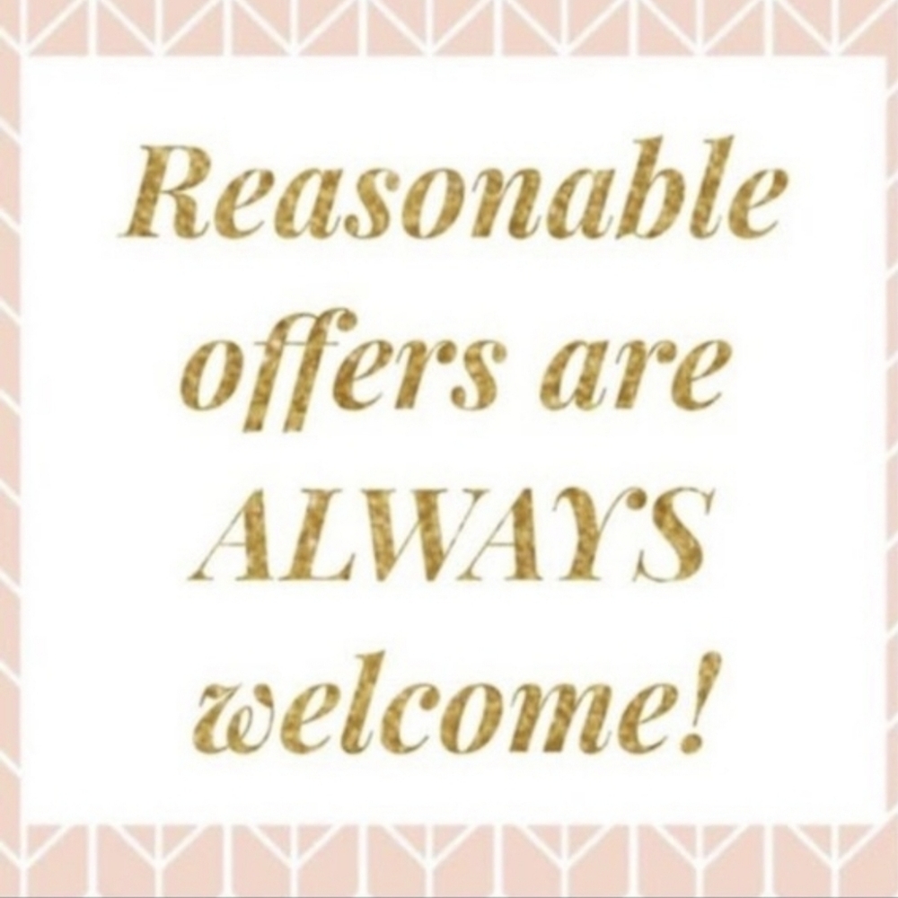 Reasonable Offers Welcomed